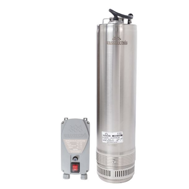 Pompa submersibila centrifugala multietajata Wasserkonig SI50110/5, diametru 5", 1200 W, debit 6600 l/h, inaltime refulare 50 m [2]