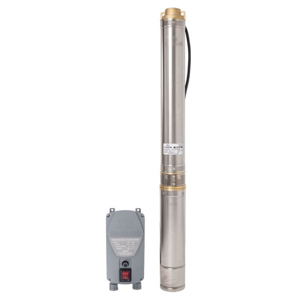 Pompa submersibila centrifugala multietajata Wasserkonig SI8594/3.5, diametru 3.5", putere 1200 W, debit 5640 l/h, inaltime refulare 85 m [2]