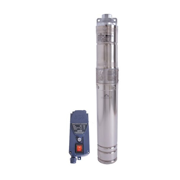 Pompa submersibila cu surub Wasserkonig SI12550, pentru ape curate, diametru 4", putere 1600 W, debit 3000 l/h, inaltime refulare 125 m [2]