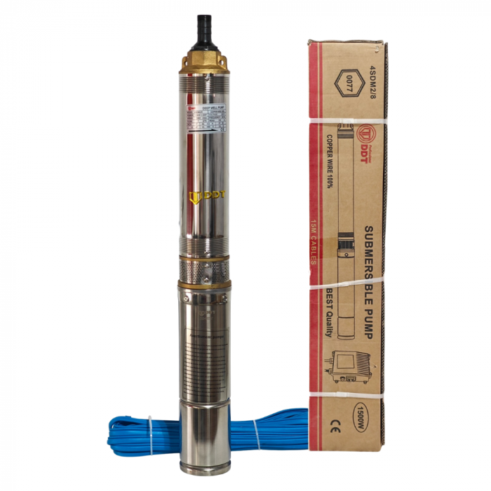 Pompa submersibila DDT 4SDM2/8, 8 turbine, 1.5 kW, debit 7 m³/h, refulare la 40m [3]