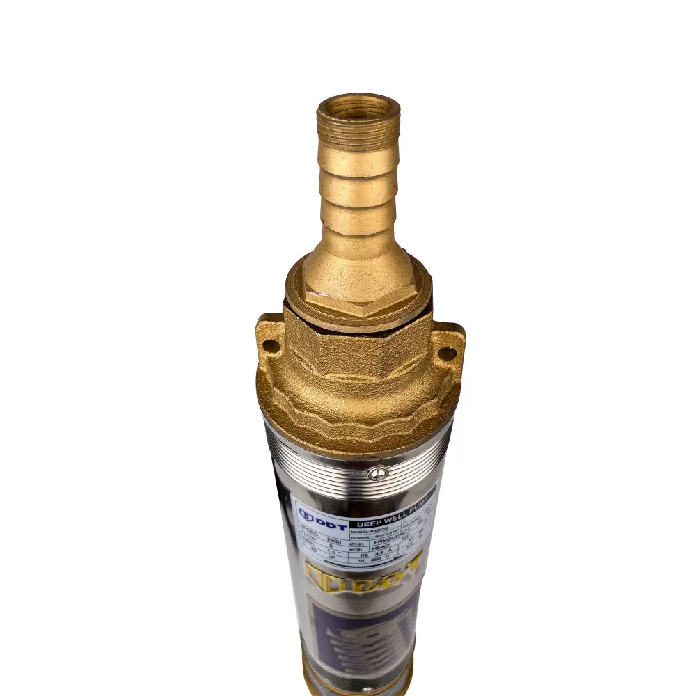Pompa submersibila de adancime 8 turbine DDT PROFESIONAL 4QJD2-8, 1100 W, 120 m inaltime, 5 mc/h, 1" [4]