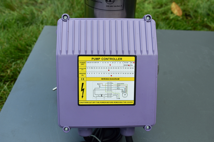 Pompa submersibila de foraj Gmax 4SPD312-0.75 cu 12 turbina de inox, debit 4 m3/h, putere 750 w, coloana 76 m, cupru [7]