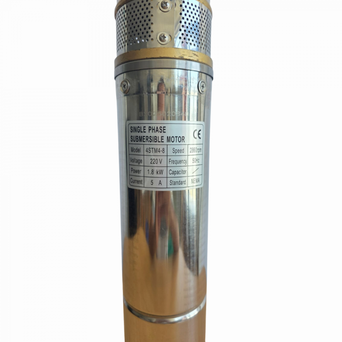 Resigilat - Pompa submersibila DRK, 4STM4-8, putere 1.8 kW, debit 5m3/h, 8 turbine, refulare 120 m [5]