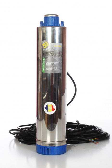 Kit complet sistem hidrofor - Pompa submersibila Romaneasca  JAR5-S-40-6 apa curata 6000l/h 950W 4.5 bar, inaltime pompare 45 m +  Vas expansiune 50 Litri cu membrana [2]