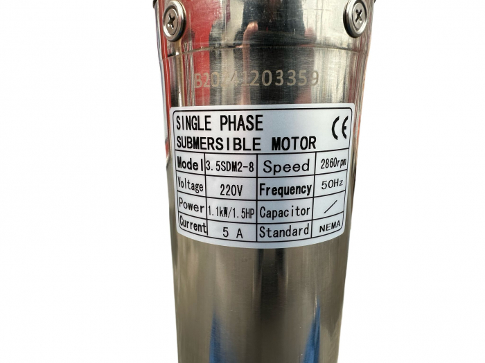 Pompa submersibila monofazata 1.5HP, 1.1kW, 220V, 2860 rpm, model 3.5SDM2-8, 8 turbine [2]