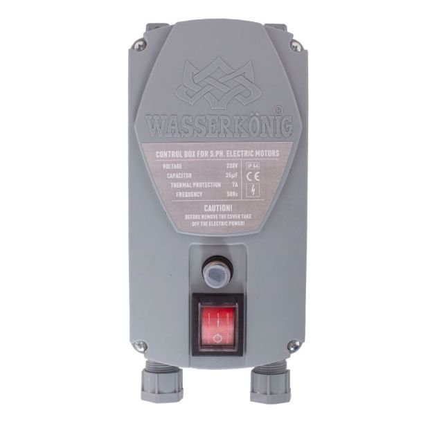 Pompa submersibila periferica Wasserkonig HS1100-5.6, diametru 4", inox, putere 1100 W, debit 2796 l/h, inaltime refulare 56 m [5]