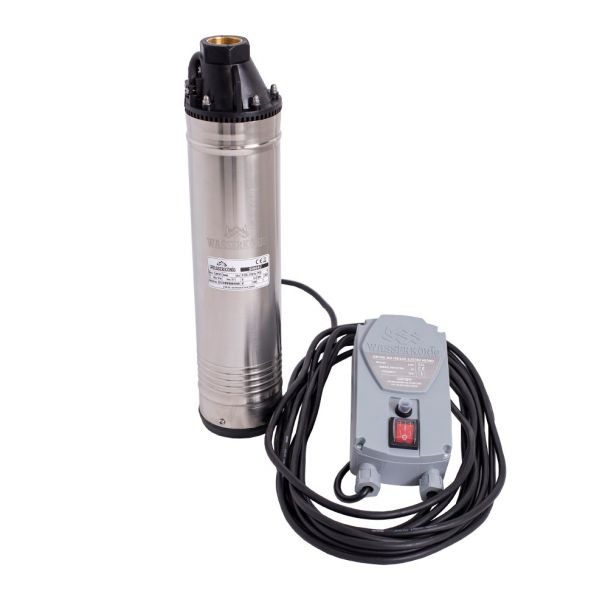 Pompa submersibila periferica Wasserkonig SI4847, diametru 4", putere 1100 W, debit 2820 l/h, inaltime refulare 48 m [2]