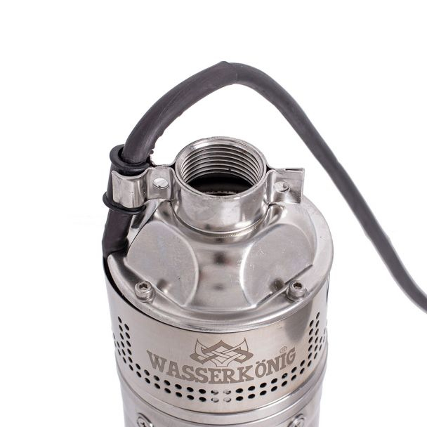 Pompa submersibila periferica Wasserkonig SI6253, diametru 4", inox, putere 1200 W, debit 3180 l/h, inaltime refulare 62 m [4]