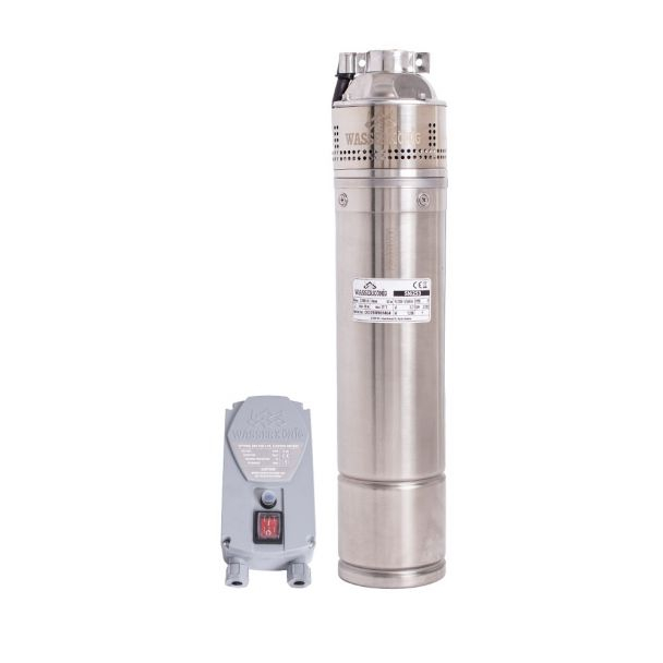 Pompa submersibila periferica Wasserkonig SI6253, diametru 4", inox, putere 1200 W, debit 3180 l/h, inaltime refulare 62 m [2]