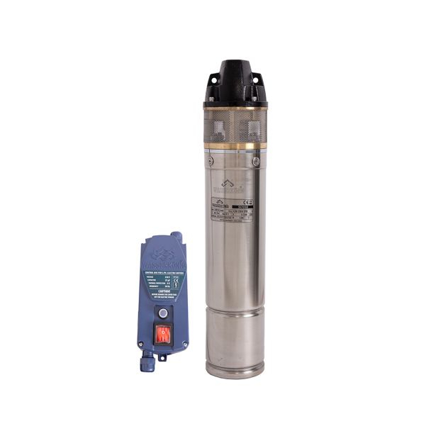 Pompa submersibila periferica Wasserkonig SI7050, diametru 4", 1300 W, debit 3000 l/h, inaltime refulare 70 m [2]