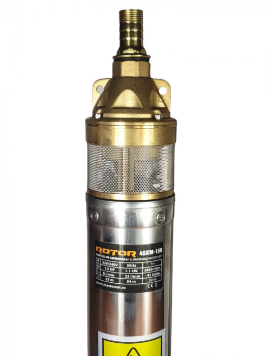 Pompa submersibila ROTOR 4SKM150, putere 1100 W, debit 41 L/min [2]