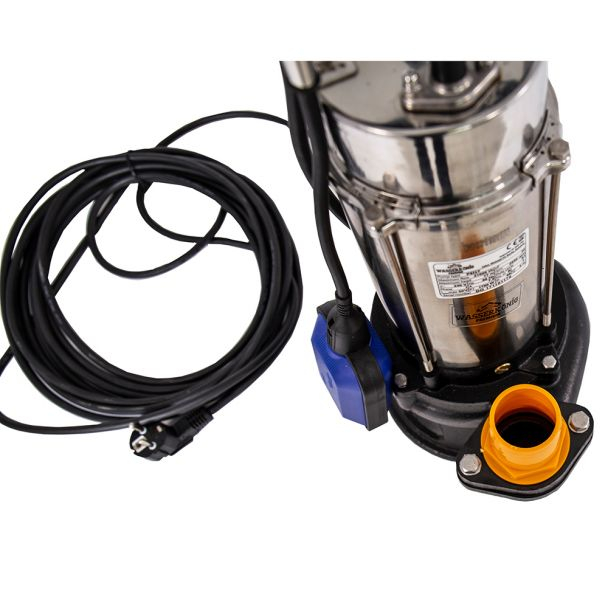 Pompa submersibila Wasserkonig PSI17, particule max. 25 mm, putere 1700 W, debit 21000 l/h, inaltime refulare 17 m [2]