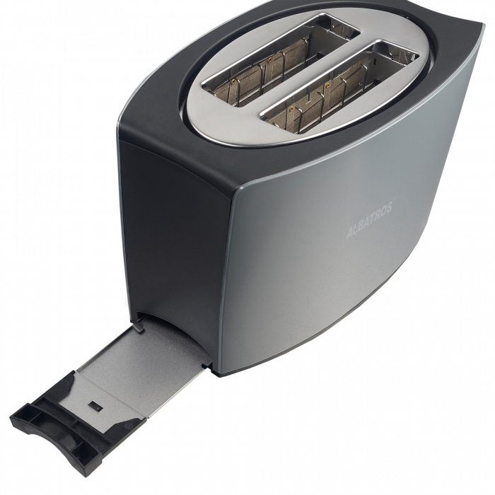 Prăjitor de Pâine Albatros Confort – 800W, 2 Felii, 8 Trepte de Prăjire, Termostat Reglabil, Funcții Decongelare & Reîncălzire, Ridicare Automată, Oprire Manuală, Design Modern și Ergonomic [3]