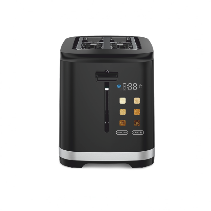 Prajitor de paine Daewoo DBTCT80B, putere 800 W,Display LED, functie reincalzire, functie decongelare, tavita pentru firimituri, control electronic rumenire, carcasa Cool Touch, culoare negru [2]