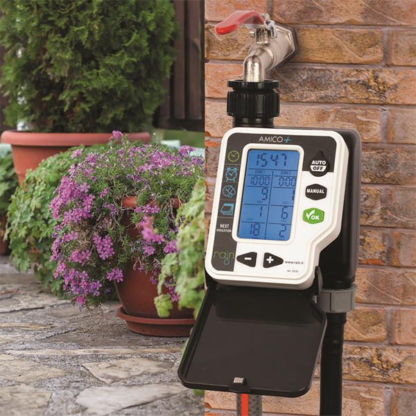 Programator irigare Amico, pentru sisteme de irigare pe 2 zone, debit 40 l/min, intrare conector 3/4 - 1 tol [4]