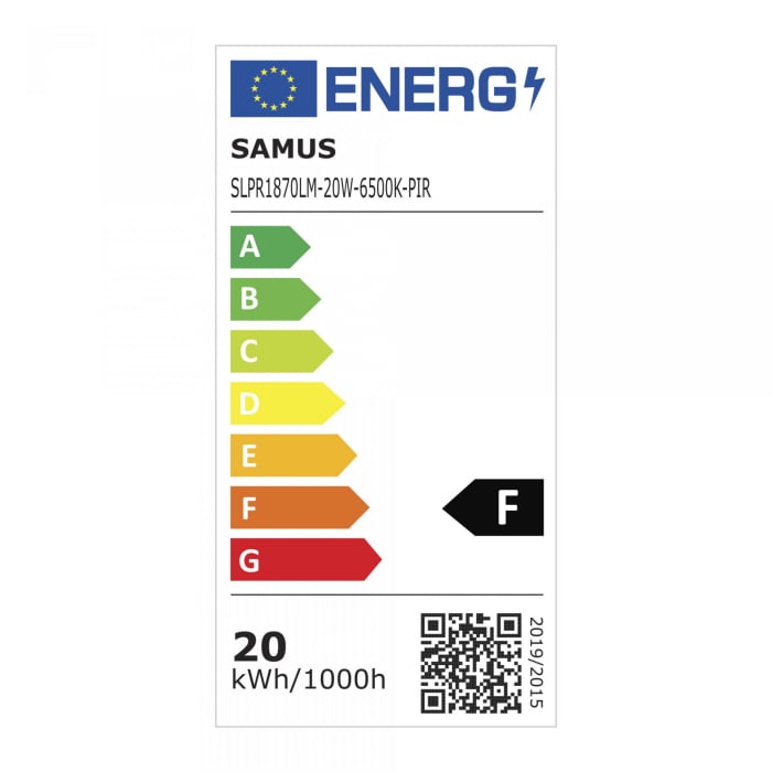 Proiector LED cu senzor de miscare Samus SLPR1870LM-20W-6500K-PIR [2]
