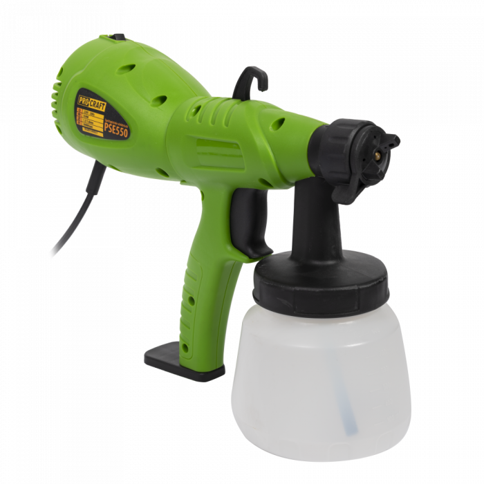 Pistol de vopsit Procraft PSE 550 electric, 550 W, 30000 rotatii, 1.5/1.8mm, 640 ml/min [2]