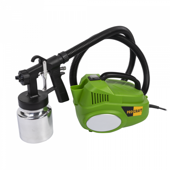 Pistol vopsit electric Procraft PSE 950, compresor 950 W, 30000 rot/min, 1/1.8/2.5 mm, 700 ml/min [4]