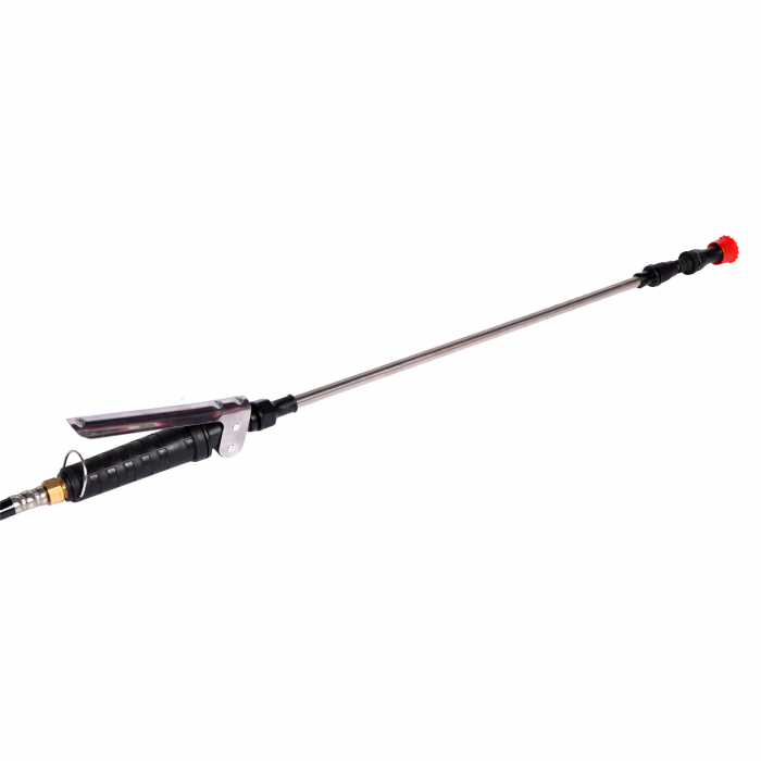 Pulverizator de stropit Micul Fermier, capacitate 40 L, presiune 7 bar, lance 77 cm, debit 5L/min, acumulator 12V/12Ah [7]