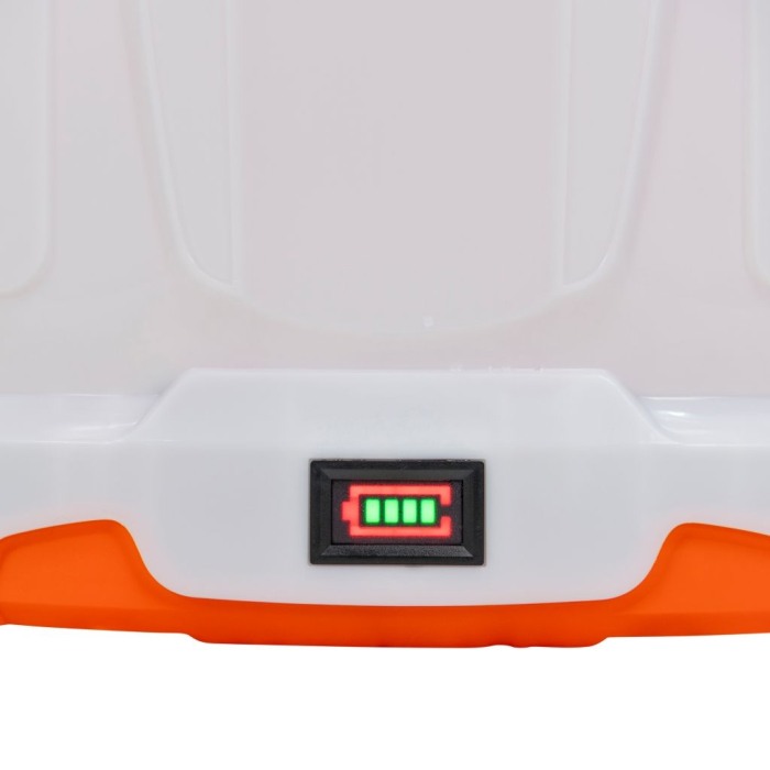 Pulverizator electric RURIS RSE 1200, rezervor 12 L, baterie 12V 8Ah, autonomie până la 4 ore, presiune de lucru 0,15-0,4 MPa, lance metalică, display și manometru, 4 tipuri de duze incluse [3]