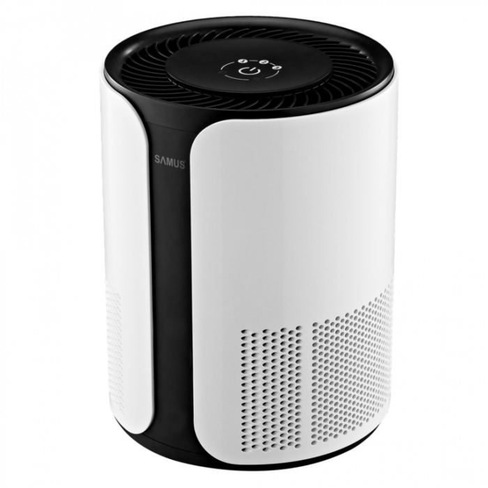 Purificator aer Samus Aerya 18, suprafata de acoperire 18 mp, Wi-Fi, control touch, 3 trepte, ionizare, filtru HEPA, Alb [4]