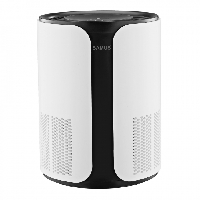 Purificator aer Samus Aerya 18, suprafata de acoperire 18 mp, Wi-Fi, control touch, 3 trepte, ionizare, filtru HEPA, Alb [2]