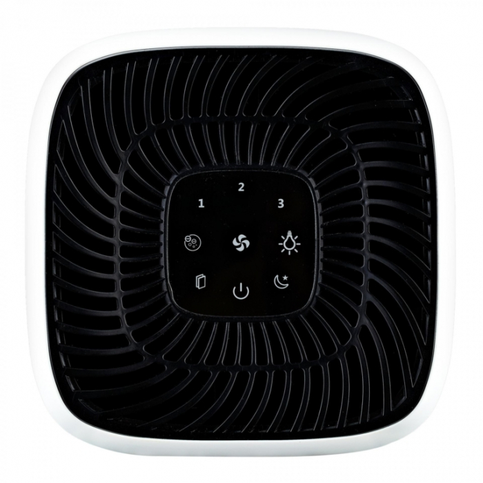Purificator aer Samus Purify 18, suprafata de acoperire 18 mp, control touch, 4 trepte, ionizare, filtru HEPA, Alb [4]
