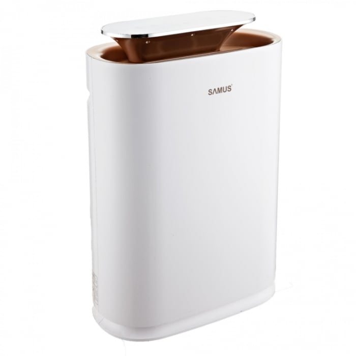 Purificator aer Samus Sensity 38, suprafata de acoperire 38 mp, Wi-Fi, control touch, 4 trepte, afisaj digital, timer, ionizare, filtru HEPA, Alb [5]
