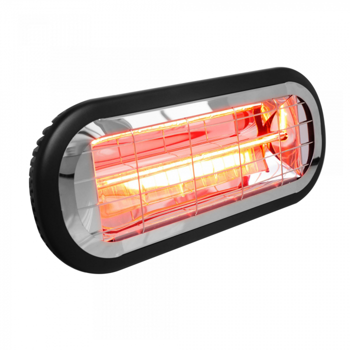 Radiator electric pentru exterior, lampa cu halogen, putere 2000 W, Albatros RHI-2000A, Negru [8]