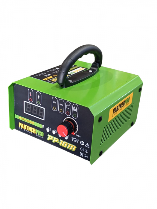 Redresor auto PARTNER PRO PP-10M, putere 165 W, tensiune 6/12 V [2]