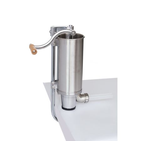 Masina de umplut carnati VERTICAL 4 kg Micul Fermier (YG-2008C) din INOX [3]