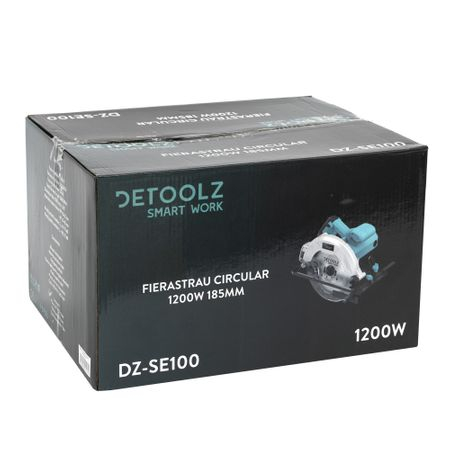 Fierastrau circular 1200W, 185mm, 5800rpm, DETOOLZ DZ-SE101 [10]