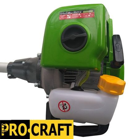 PACHET Motocositoare PROCRAFT 4350, putere 6 CP, 9000 rot/min, 58CC, 5 accesorii, 4 moduri de taiere, Motocoasa Profesionala + Tambur cu lant, GF-1679 [7]
