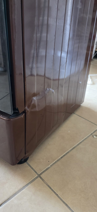 Resigilat - Aragaz pe gaz Samus SM561MBS, 4 arzatoare, cuptor pe gaz, dispozitiv siguranta plita si cuptor, geam dublu la cuptor, capac metalic, Maro [3]