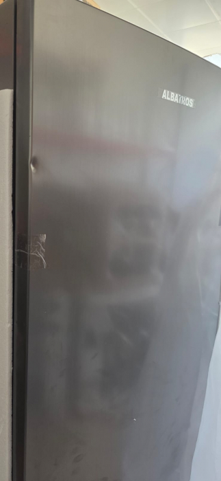 Resigilat - Combina Frigorifică Albatros CFX343E Inox – 280L, 4 Rafturi Sticlă, 3 Sertare Congelator, Clasa Energetică E, Dezghețare Automată, Uși Reversibile, Lumina LED, Picioare Reglabile [3]