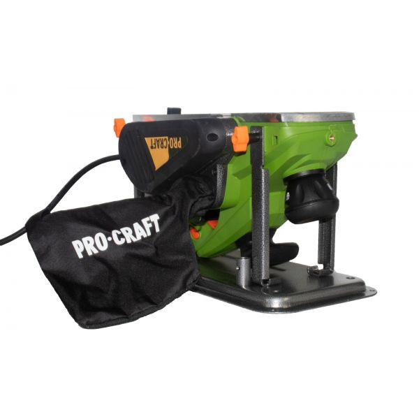 Rindea Electrica cu masa Procraft PE 2150, 1.3kw, 16000 rpm, 2 cutite + sac colectare [12]