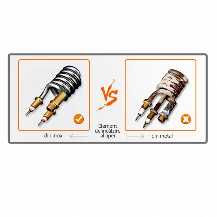 Robinet Electric Albatros Aqualiente – 3000W, Reglaj Temperatură 30–60°C, Rezistență din Oțel Inoxidabil, Conductă din Cupru, Debit 2–2.5 L/min, Presiune 0.04–0.6 MPa, Protecție ELCB, Instalare Ușoară [4]
