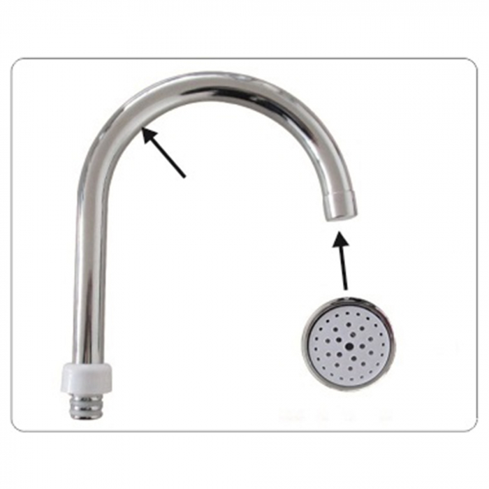 Robinet Electric Albatros Magic – 3000W, Temperatură Reglabilă 30–60°C, Rezistență din Oțel Inoxidabil, Conductă din Cupru, Debit 2–2.5 L/min, Presiune 0.04–0.6 MPa, Protecție ELCB, Instalare Ușoară, [4]