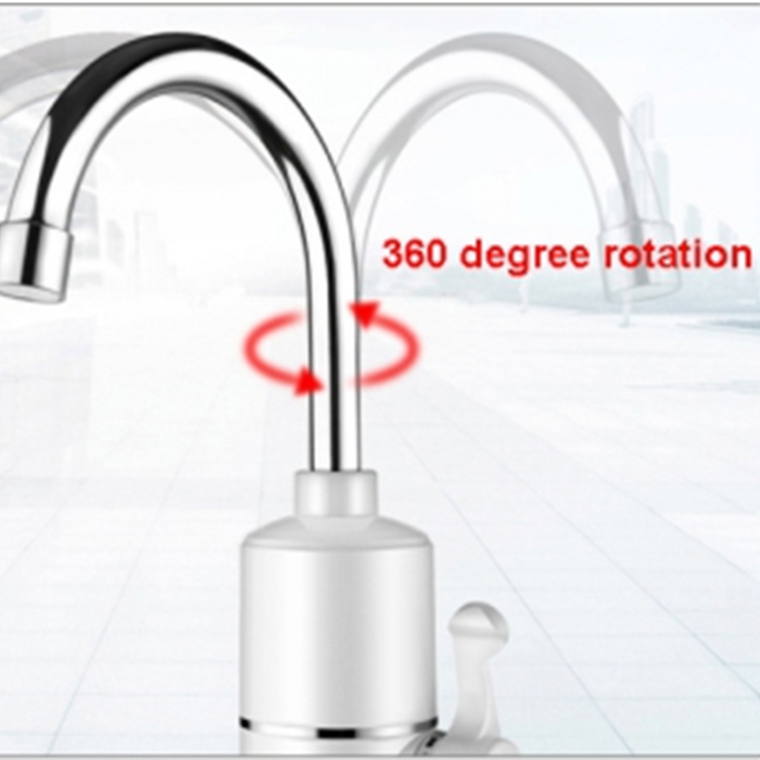 Robinet Electric Albatros Magic – 3000W, Temperatură Reglabilă 30–60°C, Rezistență din Oțel Inoxidabil, Conductă din Cupru, Debit 2–2.5 L/min, Presiune 0.04–0.6 MPa, Protecție ELCB, Instalare Ușoară, [3]