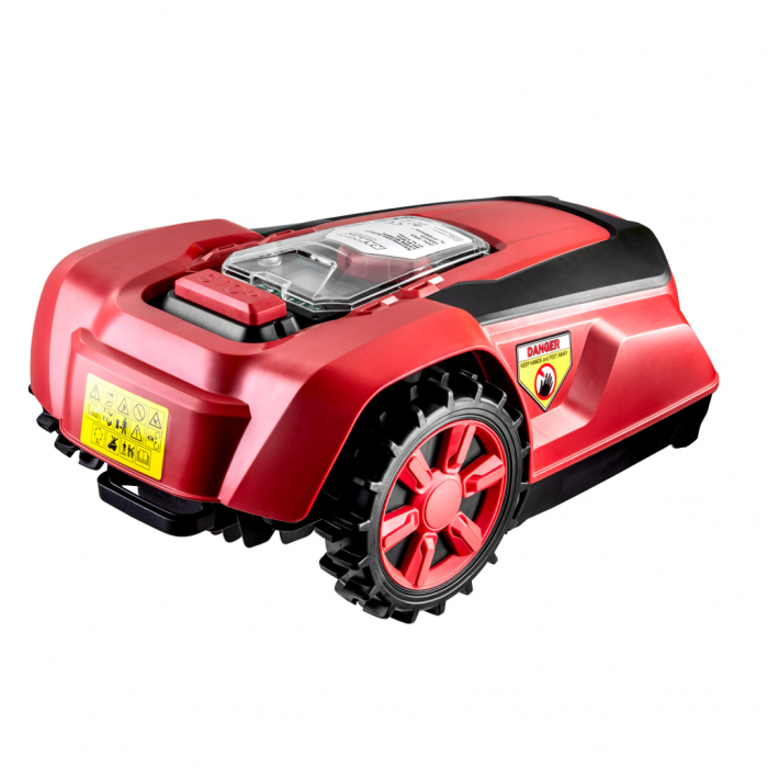Robot de tuns gazon Raider RD-RLM44, Brushless, 20V, 2Ah, lățime tăiere 180mm [2]