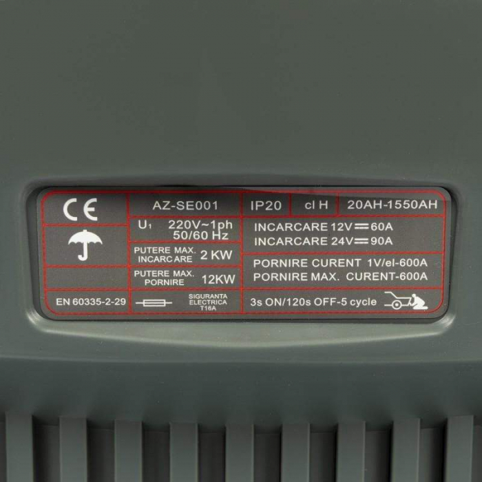 Robot incarcare auto 20-1550Ah CD-630, Almaz AZ-SE001 [3]