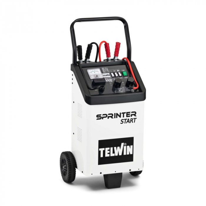 Robot Pornire & Redresor Auto TELWIN SPRINTER 4000 START – 12/24V, 400A, Incarcare si Boost [1]