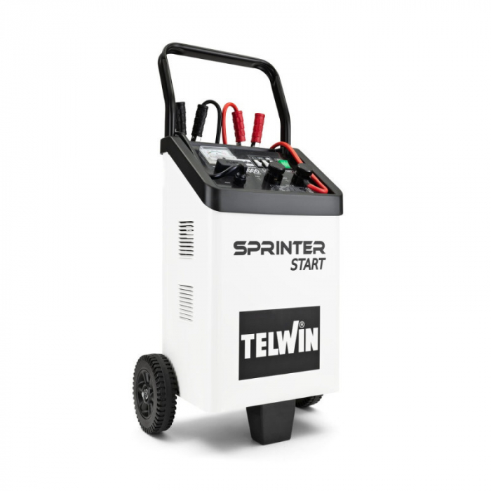 Robot Pornire & Redresor Auto TELWIN SPRINTER 4000 START – 12/24V, 400A, Incarcare si Boost [2]