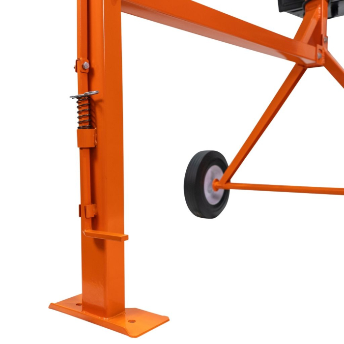Betonieră Electrică RURIS BETALUX 2000X  950 W, Cuva 200 L – Puternică, rezistentă IP44, cu pedală de picior și roți 10”, ideală pentru lucrări rapide și eficiente pe șantier [5]