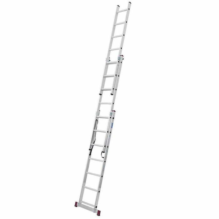 Scara din aluminiu, 3 tronsoane 3x7 lungime max 324cm /486cm fabricata in UE, KME307 [3]