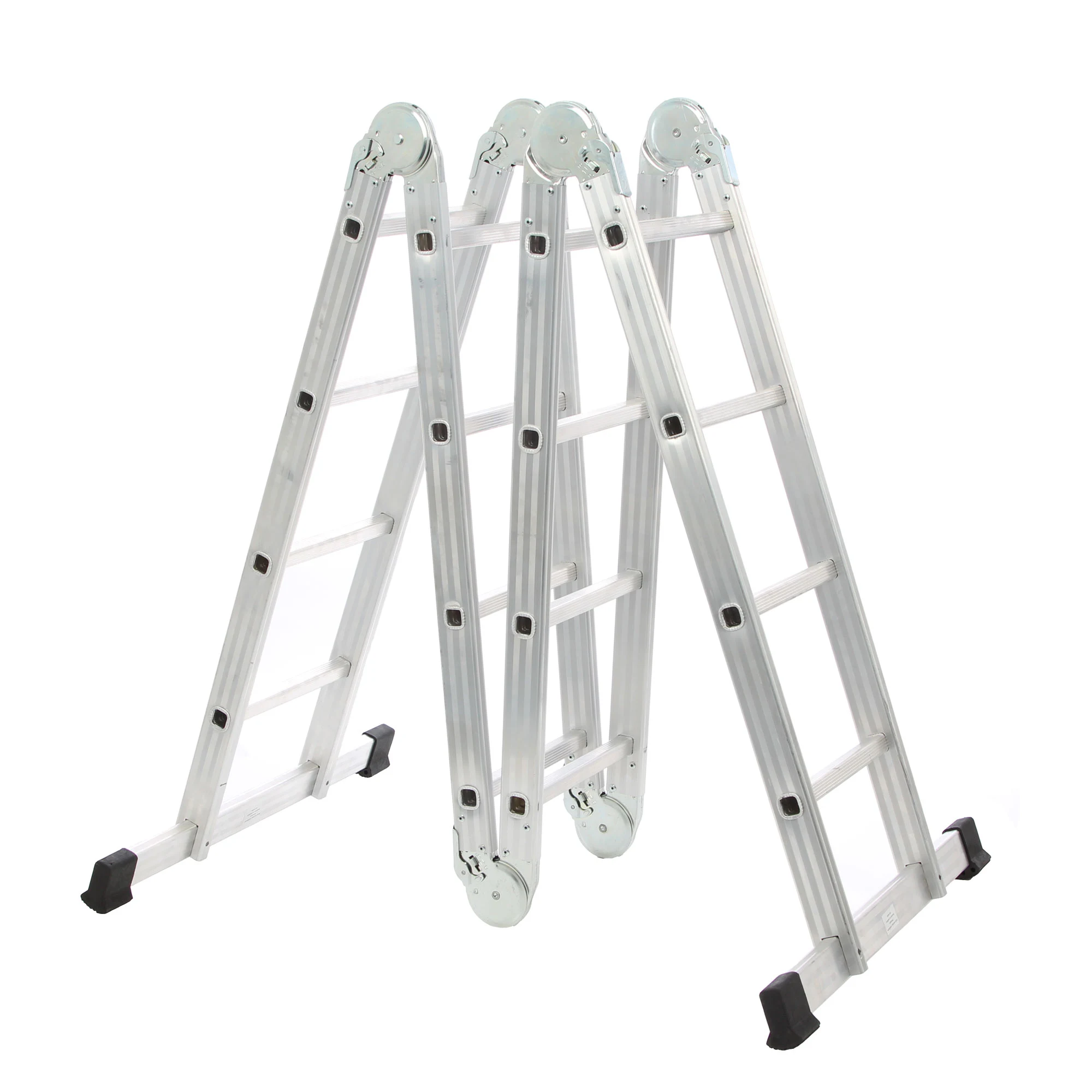 Scara pliabila 4x4, inaltime 465cm, din aluminiu cu sistem antialunecare Rotor KMP404B [8]