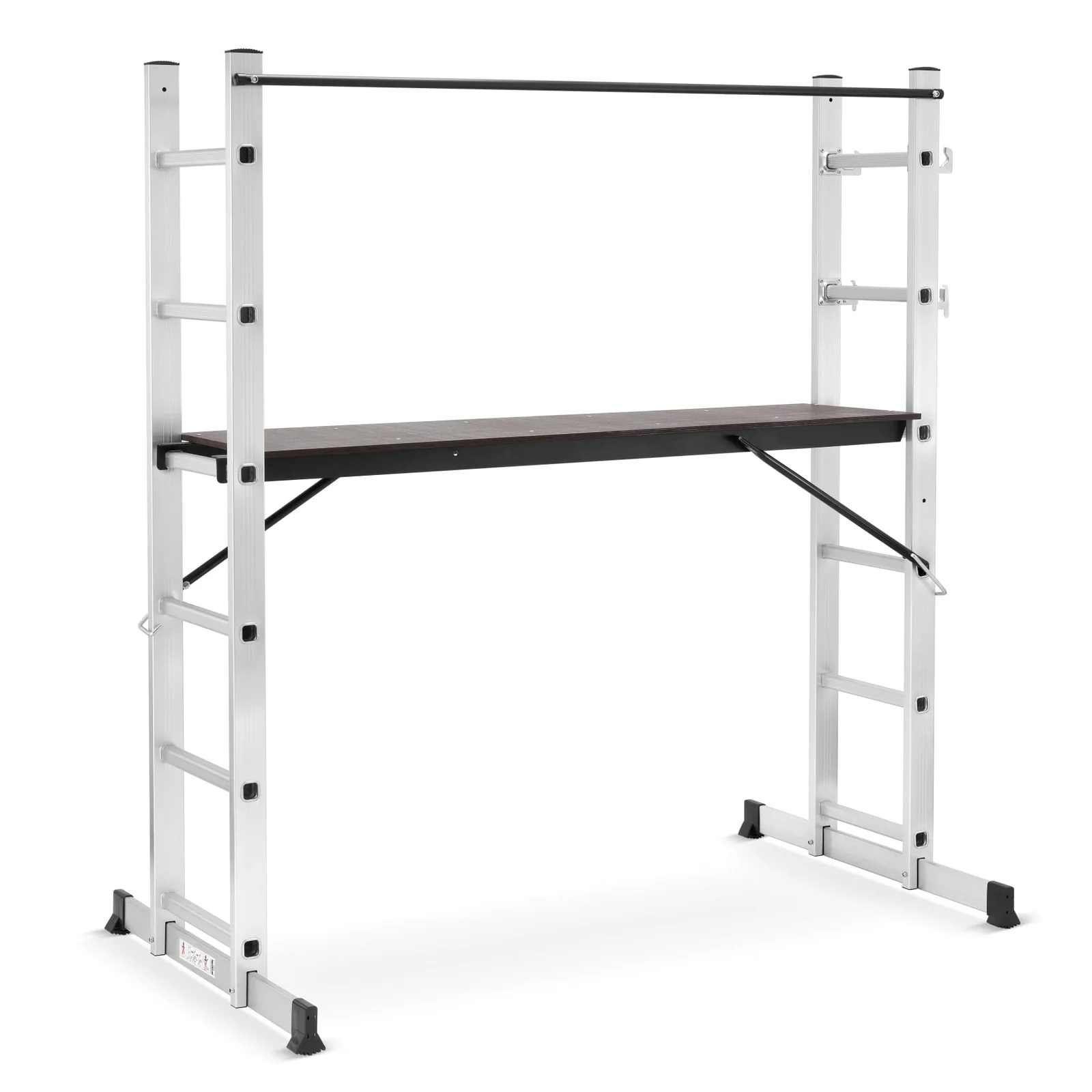 Scara schela cu platforma aluminiu 2X6 trepte 3 IN 1 [3]