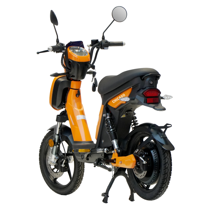 Scuter electric cu pedale Samus Chicago-18T800-48V26-Orange [2]