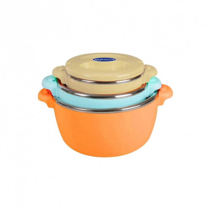 SET 3 CASEROLE TERMICE 2+4+6L,BELLY BEIGE, ART OF DINING BY [5]