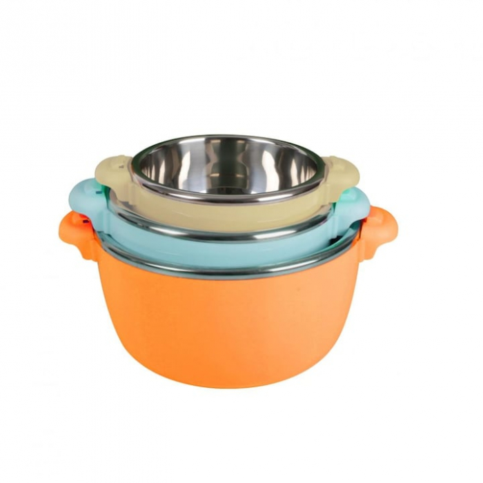 SET 3 CASEROLE TERMICE 2+4+6L,BELLY BEIGE, ART OF DINING BY [4]